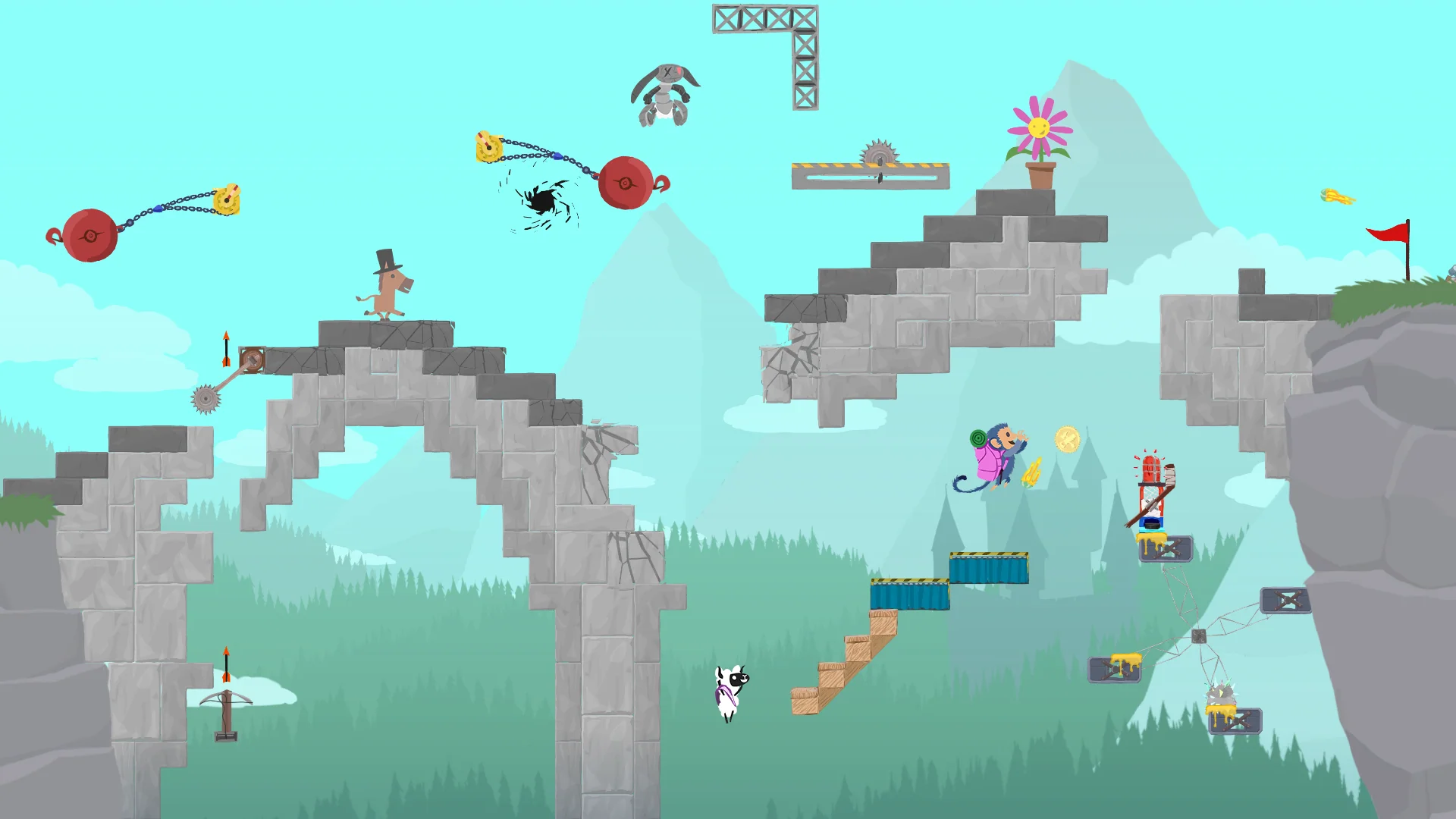 Ultimate Chicken Horse - Standard Edition | Nintendo Switch - Image 4